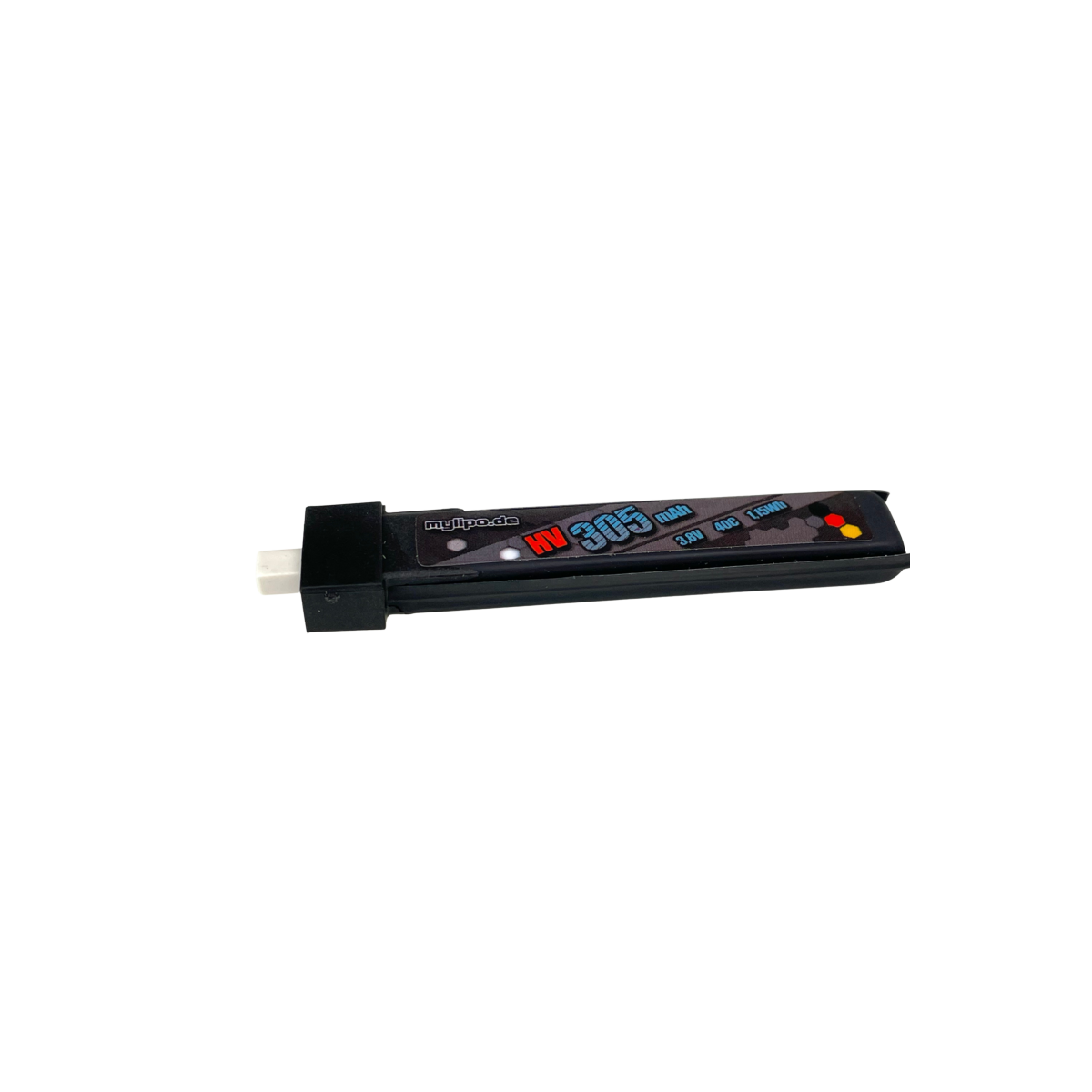 Lipo Battery 305mAh HV 3.8V 40/80C BT2 Male