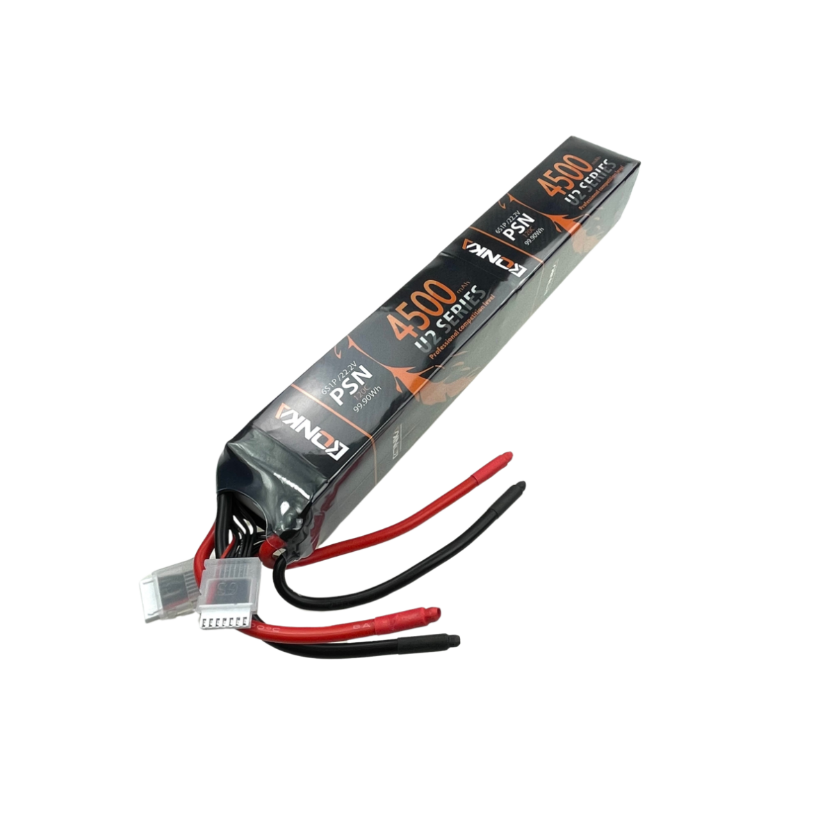 Lipo battery 4500mAh 44.4V 12S 120C long, shared