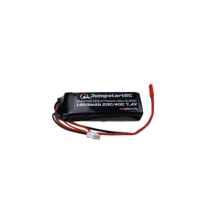 Lipo Akku 1400mAh 7,4V 2S 20C/40C  JST-Female