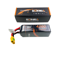 Bonka Lipo Akku 4200mAh 22,2V 6S 35C XT90 antispark