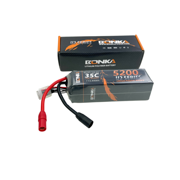 Bonka Lipo Akku 5200mAh 22,2V 6S 35C/70C AS150