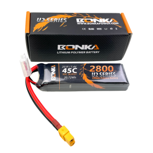 Bonka Lipo Akku 2800mAh 7,4V 2S 45C/90C XT60