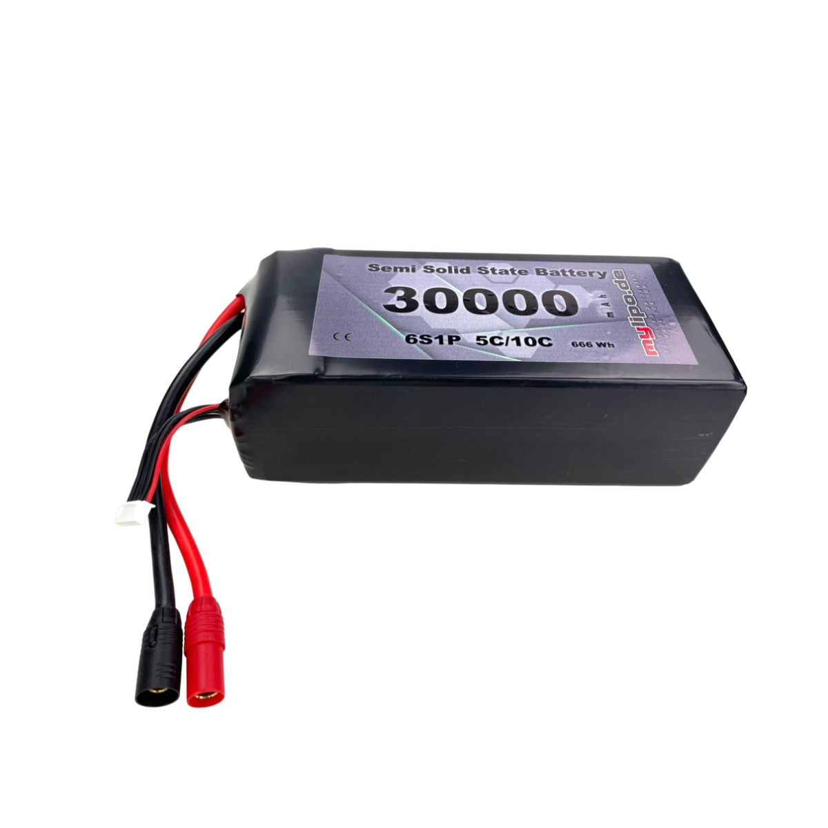 Semi-Solid-State Lipo Akku 30.000mAh 22,2V 5C MULTICOPTER...